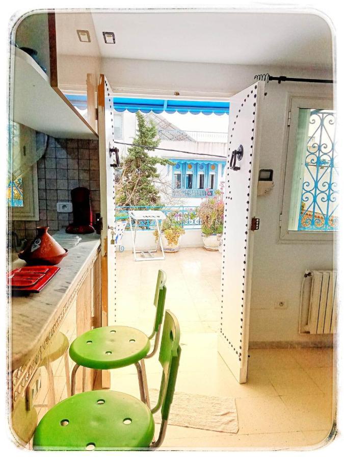 Cosy Duplex" Sidi Bou Said " Apartment Luaran gambar